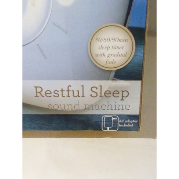 Restor Style sound machine restful sleep 12 relaxing sound helps improve sleep - Picture 3 of 5